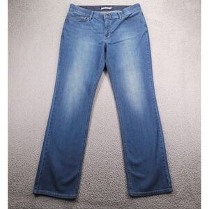 LEVIS 525 Jeans Size 14 Perfect Waist Straight Mid Rise Medium Wash Denim